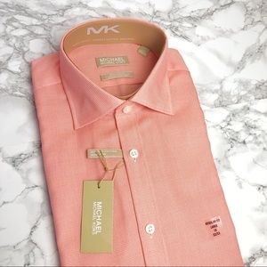 Michael Kors Shirts - MICHAEL KORS Non Iron Print Button Down Shirt NWT Michael Kors Shirts - MICHAEL KORS Non Iron Print Button Down Shirt NWT